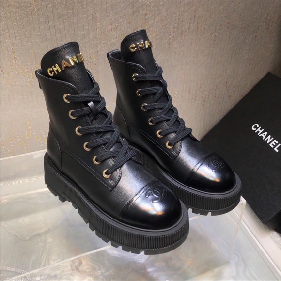 Chanel platform boots size 40 - Picture 1 of 8